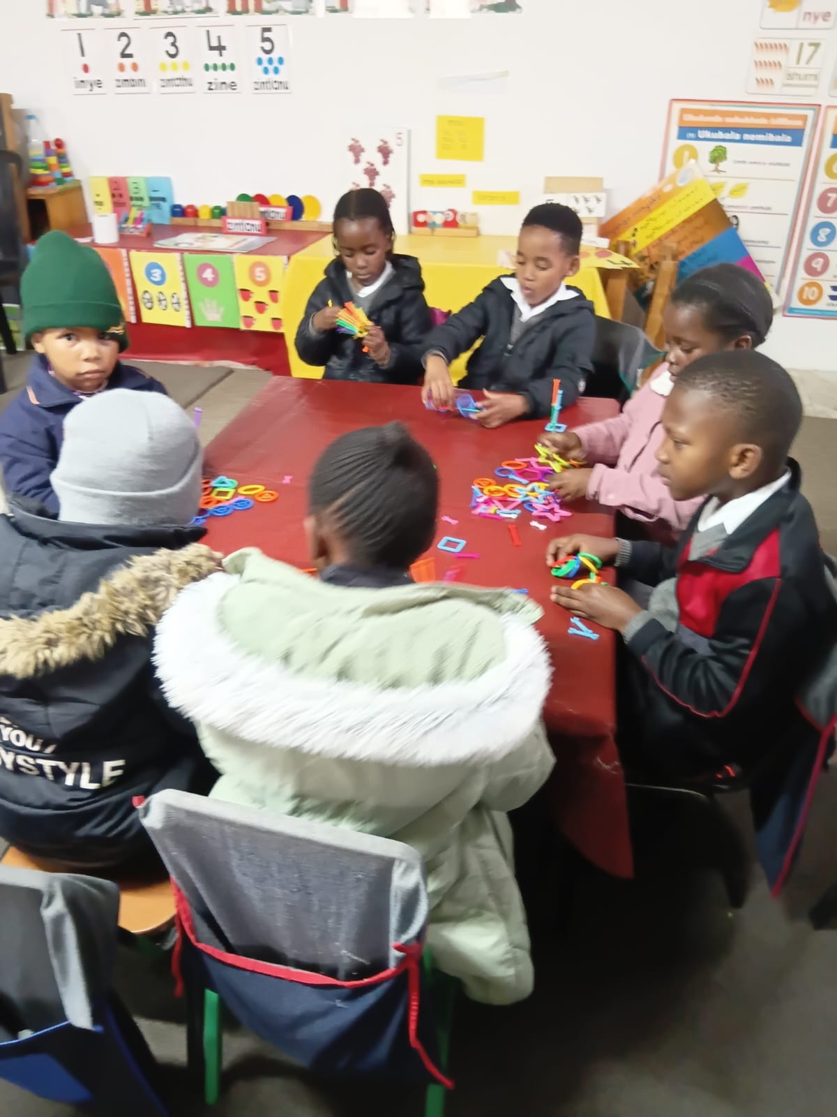 Children learning together